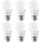 Luxrite A15 LED Light Bulbs 7W (40W Equivalent) 600LM 4000K Cool White Dimmable E26 Base 6-Pack LR21352-6PK - alternate 1